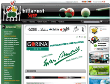 Tablet Screenshot of billarnetshop.com